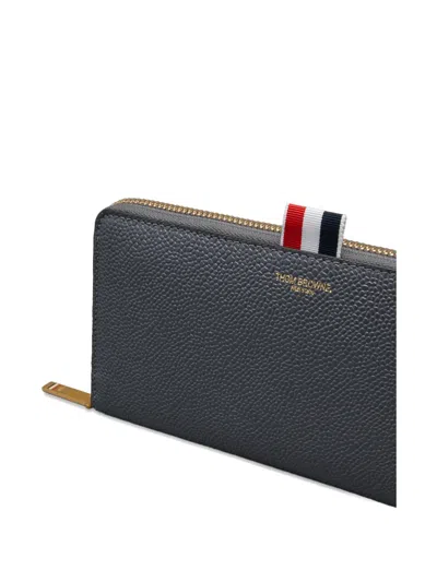 Thom Browne Zip-around Wallet In Black