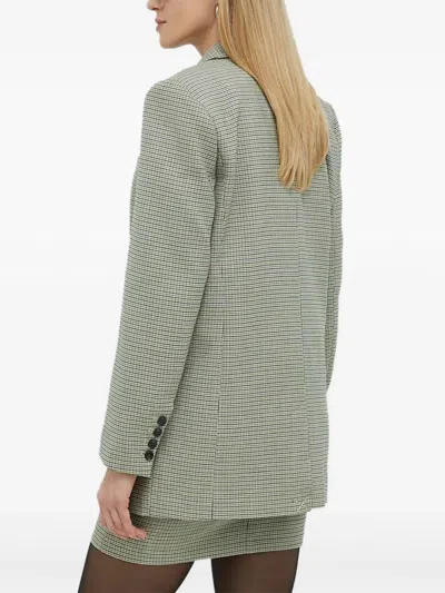 Gestuz Cinnagz Houndstooth Blazer In Multi