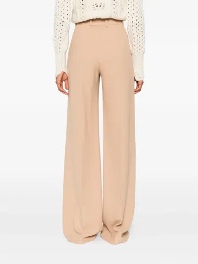 Ermanno Scervino Casual Pants With Belt Loops In Neutral