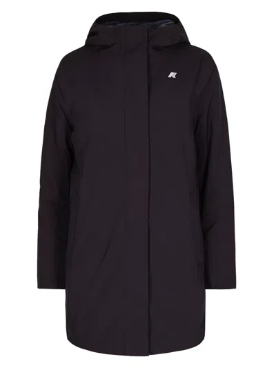 K-way Sophie Soft Touch Marmot Clothing In Black