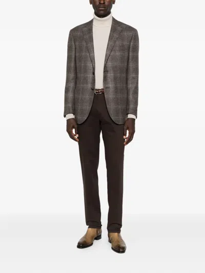 Corneliani Turtleneck Sweater In Gray