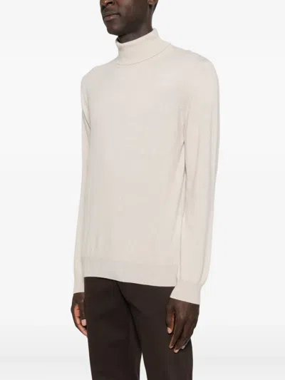 Corneliani Turtleneck Sweater In Gray