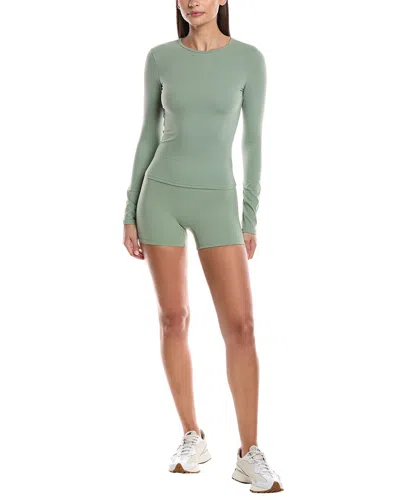 Phat Buddha 2pc Top & Short Set In Green