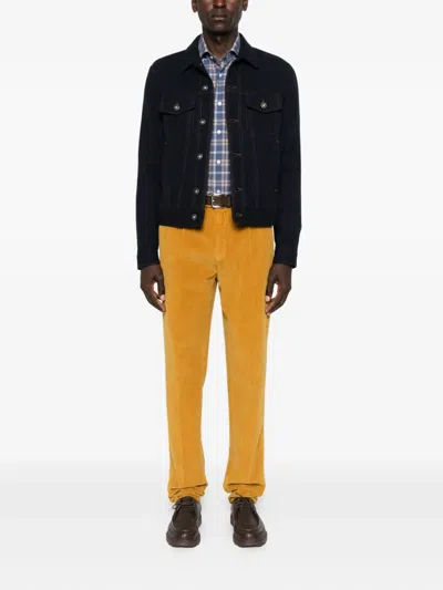 Jacob Cohen Button-fastening Flap-pocket Denim Jacket In Blue