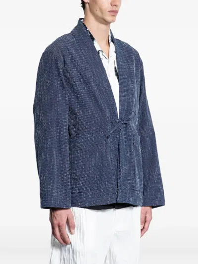 AIZOME SASHIKO NORAGI 棉夹克