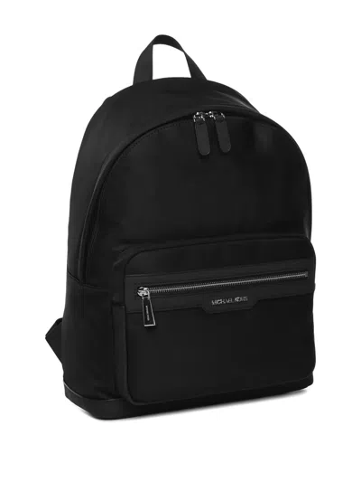 Michael Kors Backpack With Logo Malone In Black