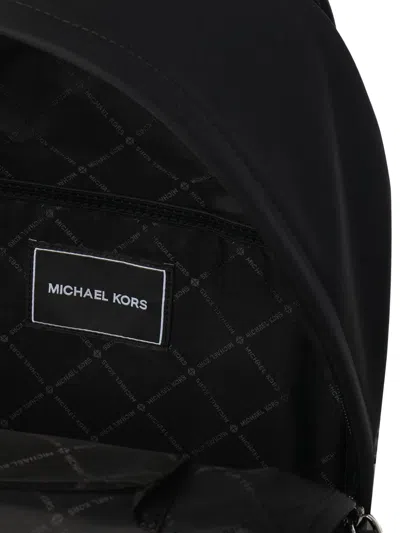 Michael Kors Backpack With Logo Malone In Black