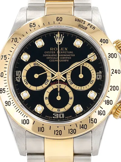 Pre-owned Rolex 1999 Daytona Cosmograph 40mm In Black
