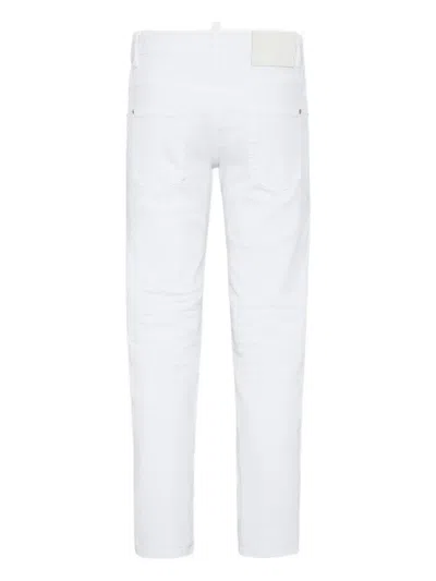 Dsquared2 Skinny Jeans With Classic Five-pocket Design In Gray