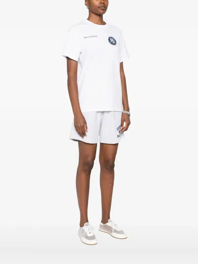 Sporty And Rich Sporty & Rich Sporty & Rich Major League Oversized T-shirt In White