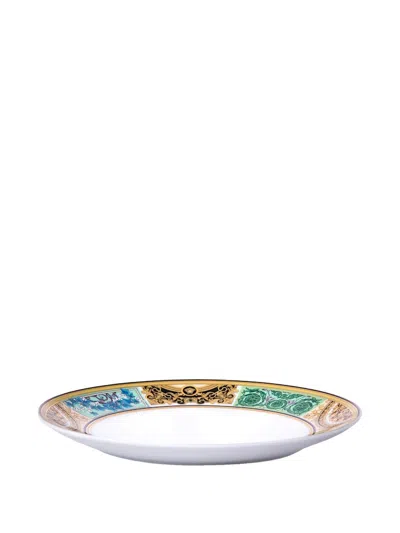Versace Home Baroque-patterned Plate (21cm) In Multi