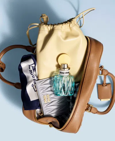 Miu Miu L'eau Bleue Eau De Parfum, 3.3 Oz. In Multi