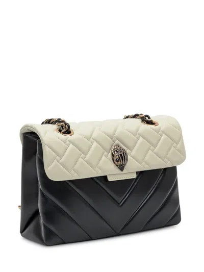 Kurt Geiger London Mini Kensington Leather Convertible Shoulder Bag In Gray