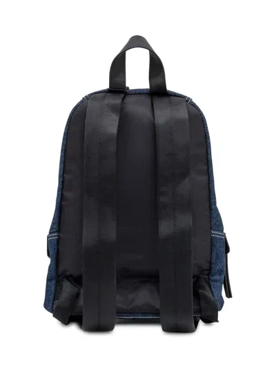 Marc Jacobs Denim Medium Backpack In Blue
