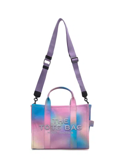 Marc Jacobs The Airbrush Canvas Medium Tote Bag In Multi