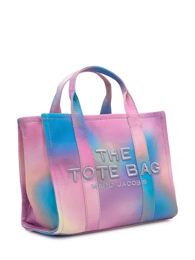 Marc Jacobs The Airbrush Canvas Medium Tote Bag In Multi