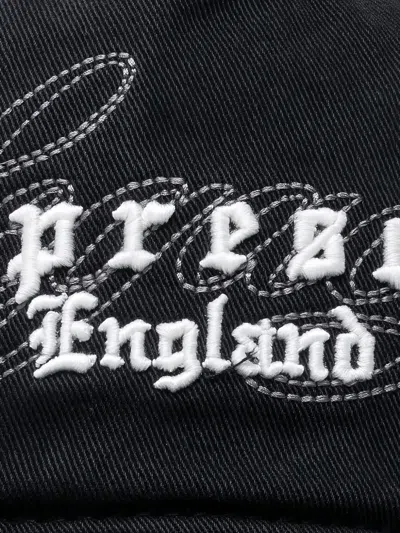Represent Embroidered Script Cap Hat In Black