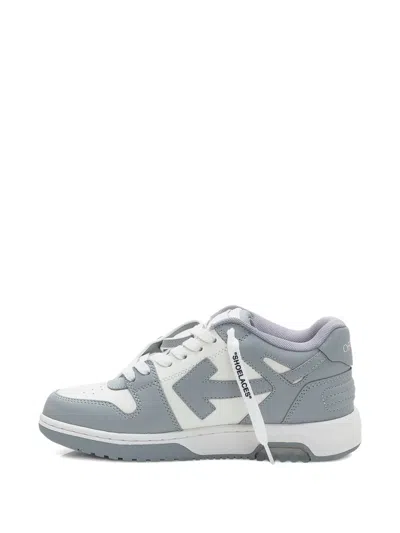 Off-white Sneakers Low Vulcanized In Leather And Fabric In Gray
