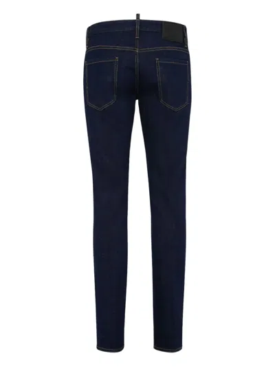 Dsquared2 Cool Guy Jeans With Contrasting Stitching In Blue