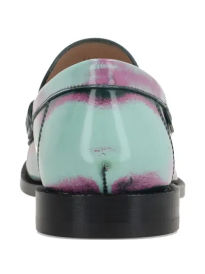 Loewe Mocassini Campo In Pelle Multicolor Donna In Blue