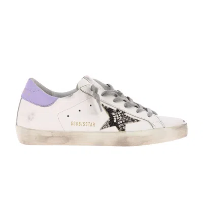 Pre-owned Golden Goose Wmns Superstar 'white Python' | Women's Size 35