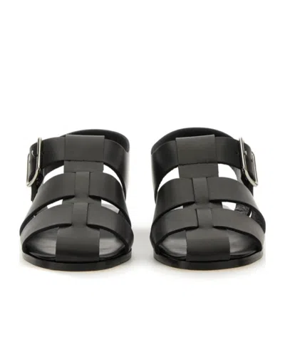 Aeyde Aeydē "whit" Sandal In Black