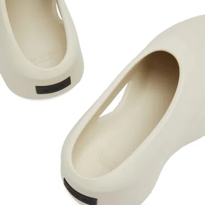 Fear Of God Logo Patch Slip-on Runner Sneakers In White