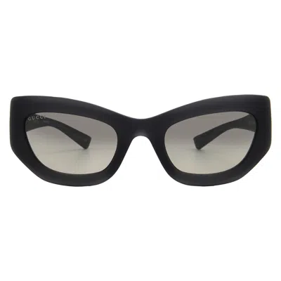 Gucci Grey Cat Eye Ladies Sunglasses Gg1784s 001 52 In Black
