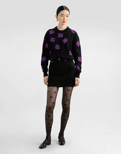 Dolce & Gabbana Wool Pullover In Black