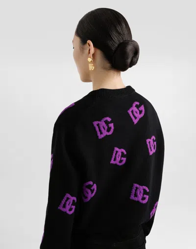 Dolce & Gabbana Wool Pullover In Black