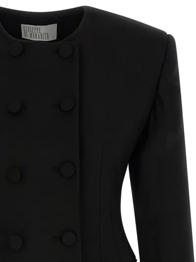 Giuseppe Di Morabito Tailored Double-breasted Blazer Style Dress In Black