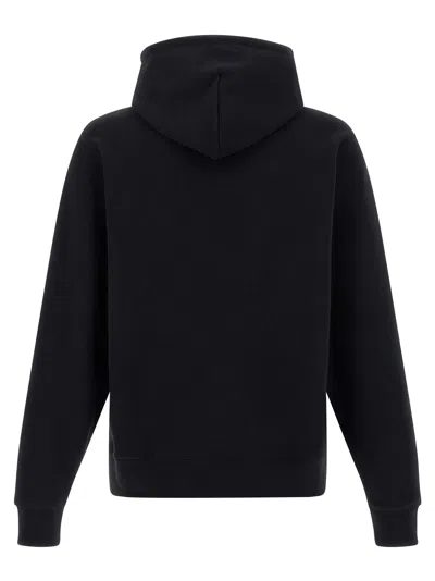 Burberry Simon Hoodie With Front Pocket And Hood In Black