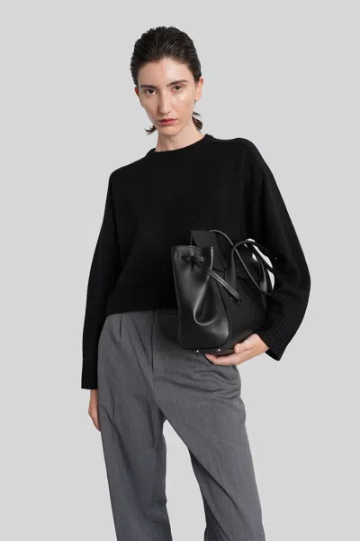 Loulou Studio Loulou Bruzzi Sweater In Black