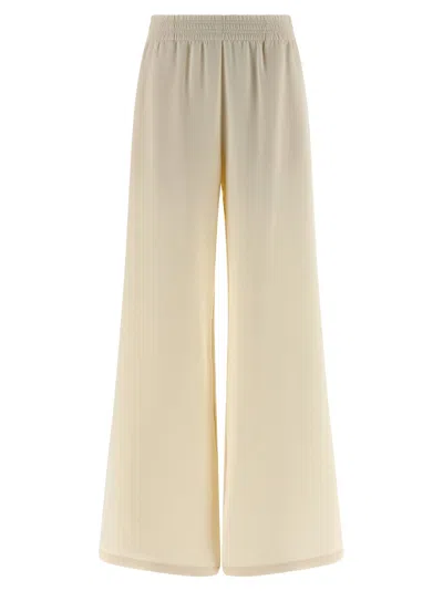 Fabiana Filippi Trousers Light And Natural In Multi