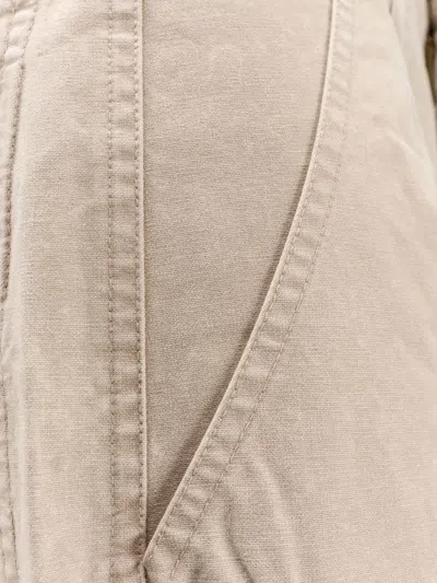 Isabel Marant Étoile Pantaloni Kiana In Denim In Neutral