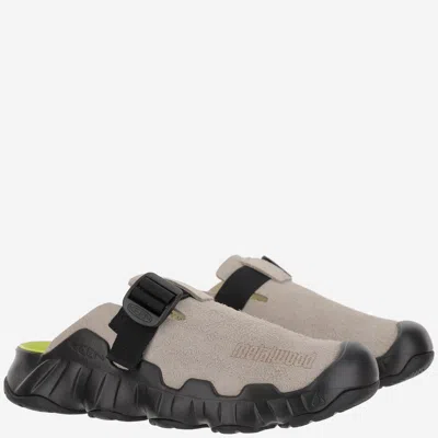 Keen Beige Slip On Sandals In Gray