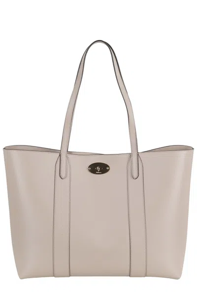 Mulberry Bayswater Tote Small Classic Grain In Brown