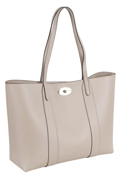 Mulberry Bayswater Tote Small Classic Grain In Brown