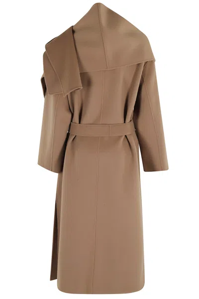 Federica Tosi Giacca Doppiopetto Classic Fit In Brown