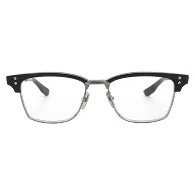 Dita Senator-three Demo Square Men's Eyeglasses Dtx137-a-01 53 In Black