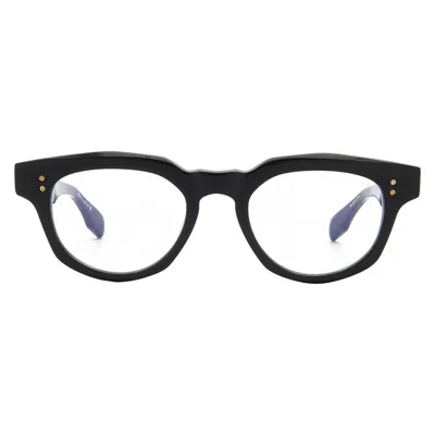 Dita Radihacker Optical Demo Oval Unisex Eyeglasses Dtx726-a-01 51 In Black