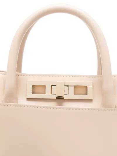 Fabiana Filippi Top-handles Clasp Tote Bag In Neutral