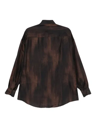 Costumein Long-sleeve Shirt In Brown