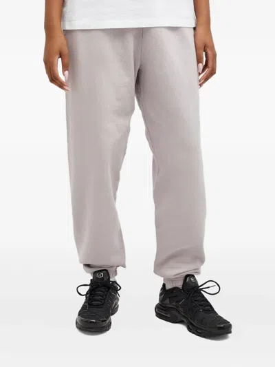 Aries Logo-print Cotton Sweatpants In Neutral