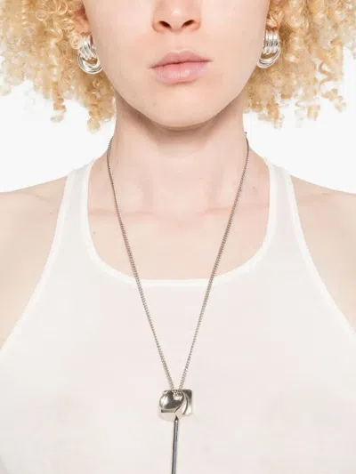 Rick Owens Basic Rib Tank In White