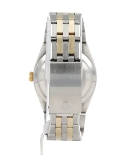 Pre-owned Rolex 1978 Oysterquartz Datejust 36mm In Gold