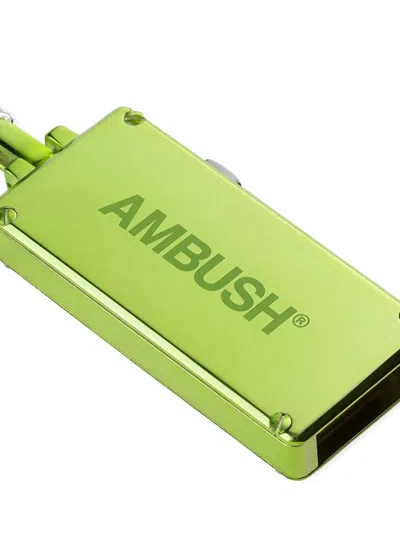 Ambush Usb Rectangle Necklace In Green