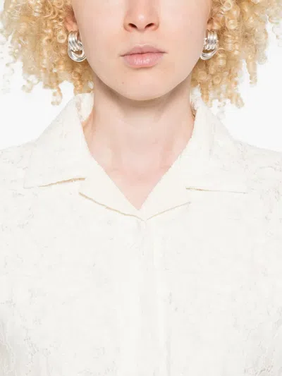 N°21 Textured Top In White