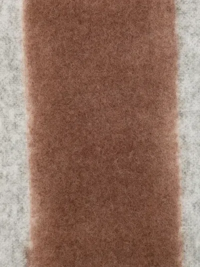 Altea Block-colour Fringed Scarf In Multi