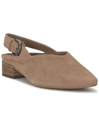 Lucky Brand Women's Mylody Slingback Low Heeled Mules In Brown